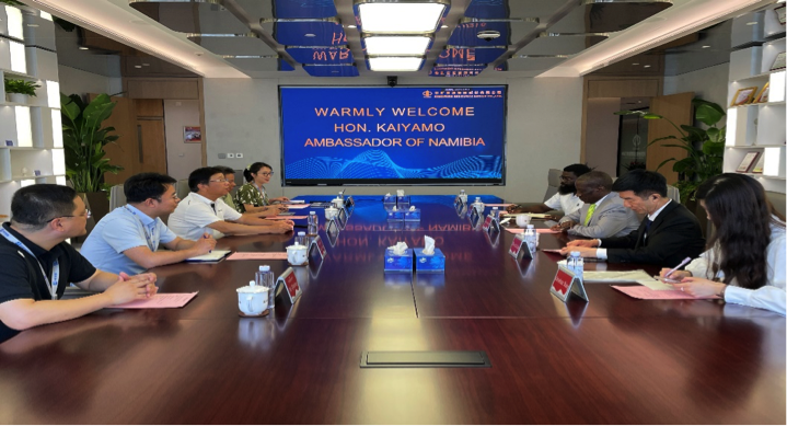 纳米比亚驻华大使到访米兰milan集团总部
